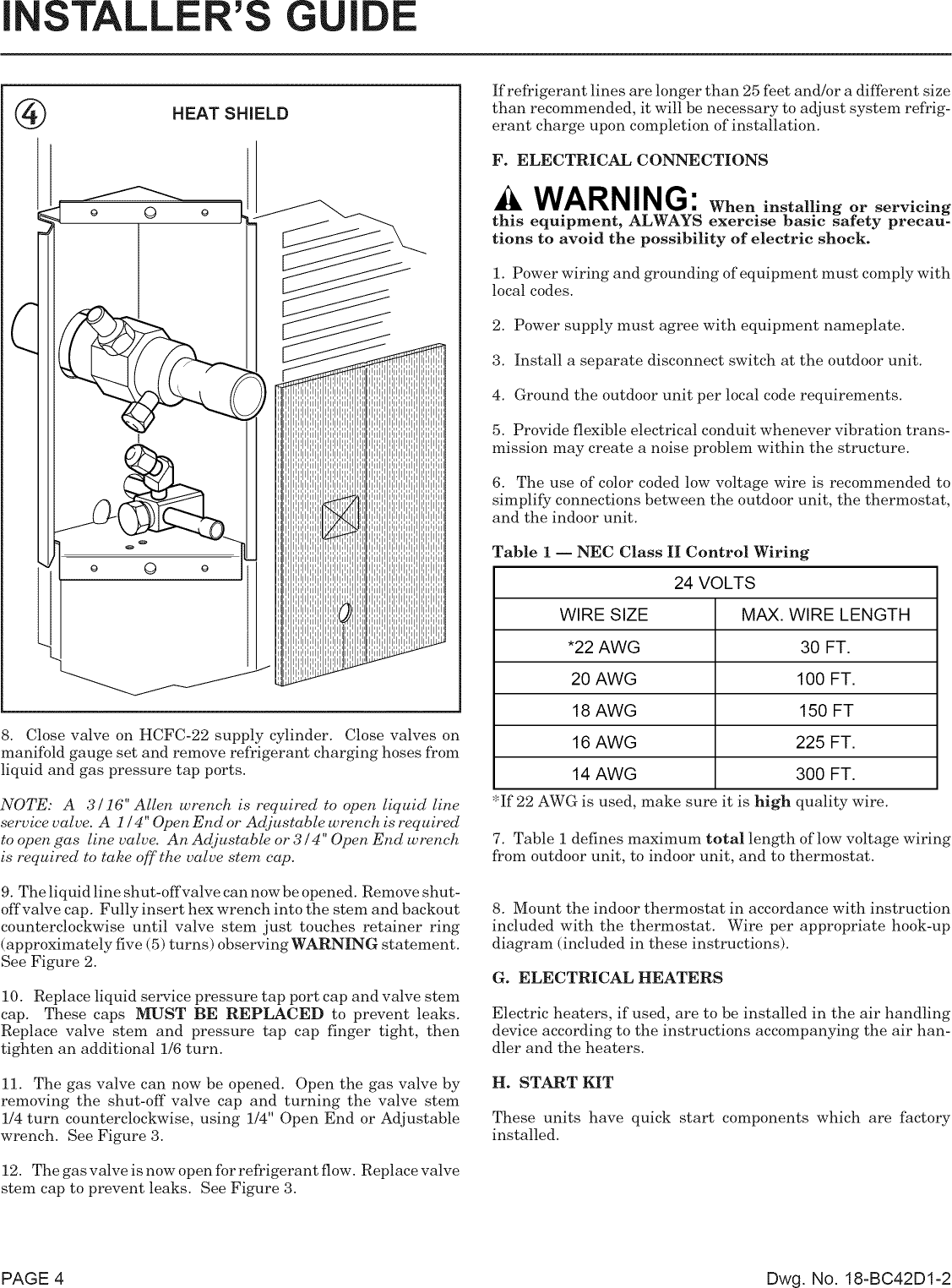 Page 4 of 8 - TRANE  Air Conditioner/heat Pump(outside Unit) Manual L0810502