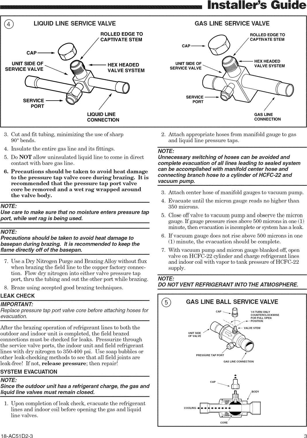 Page 3 of 8 - TRANE  Air Conditioner/heat Pump(outside Unit) Manual L0903230