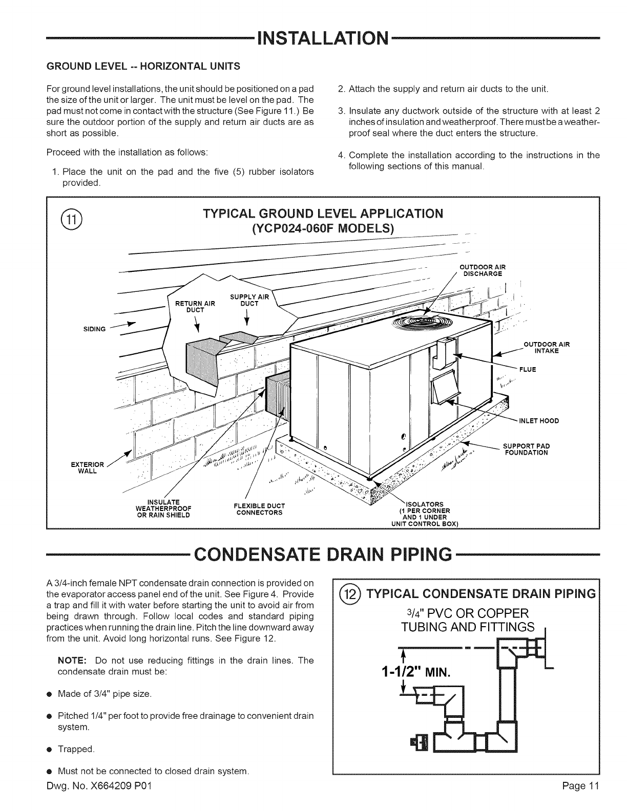 Trane Package Unit Nomenclature Chart