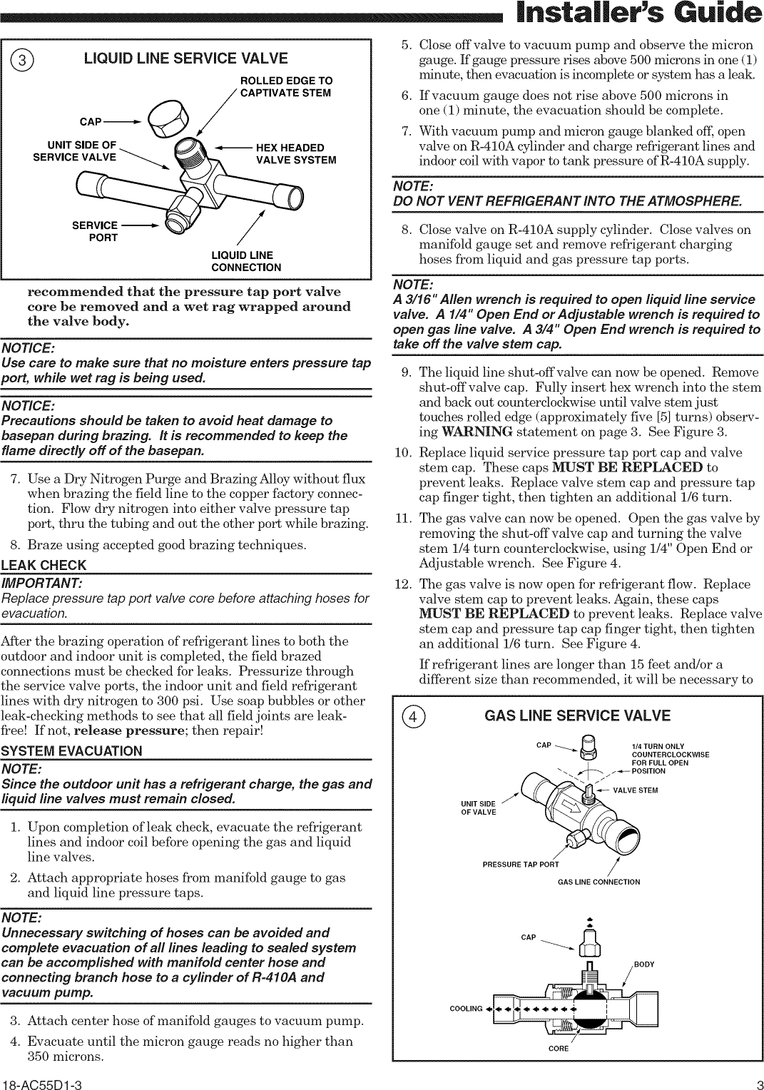 Page 3 of 8 - TRANE  Air Conditioner/heat Pump(outside Unit) Manual L0904669