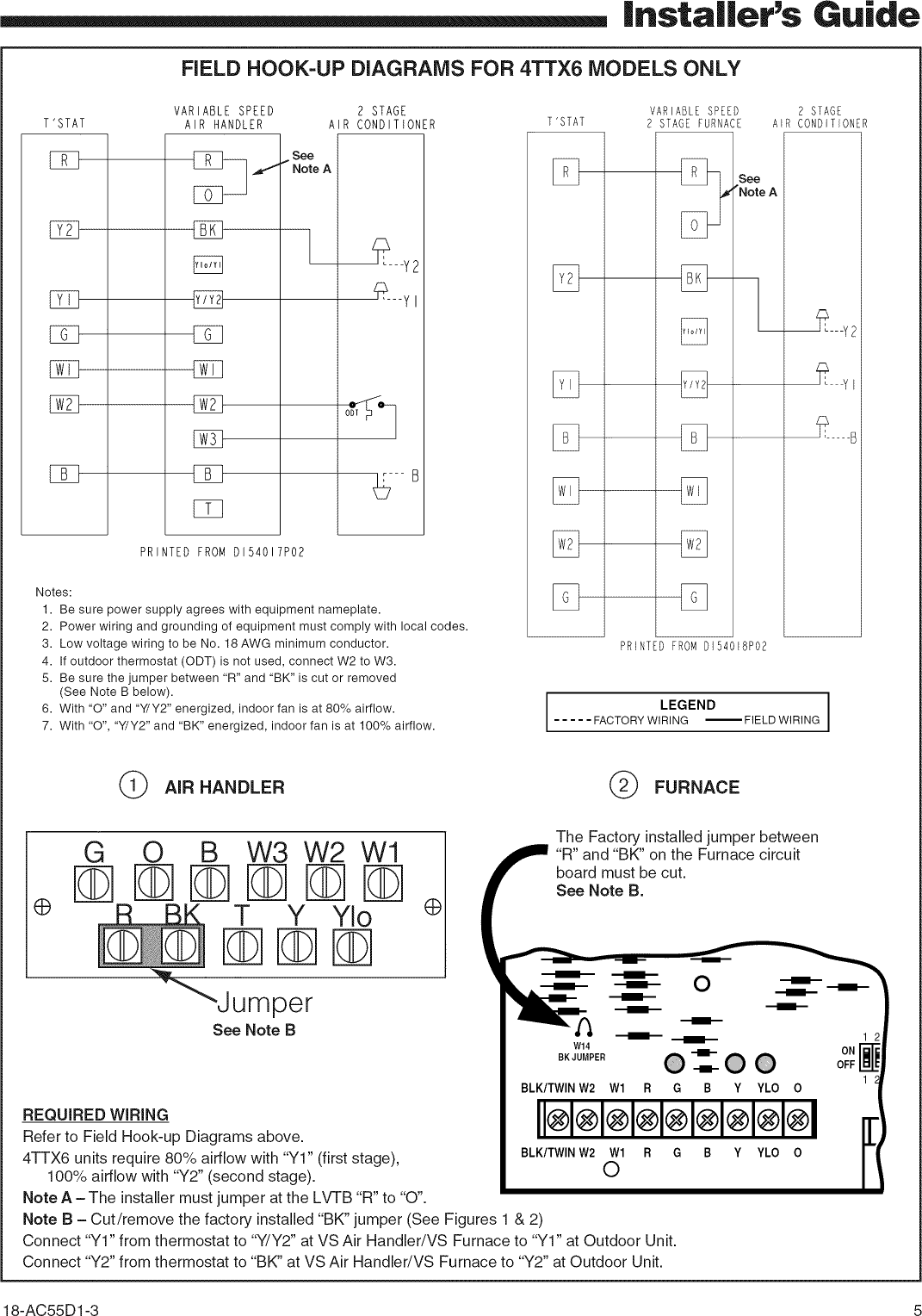 Page 5 of 8 - TRANE  Air Conditioner/heat Pump(outside Unit) Manual L0904669