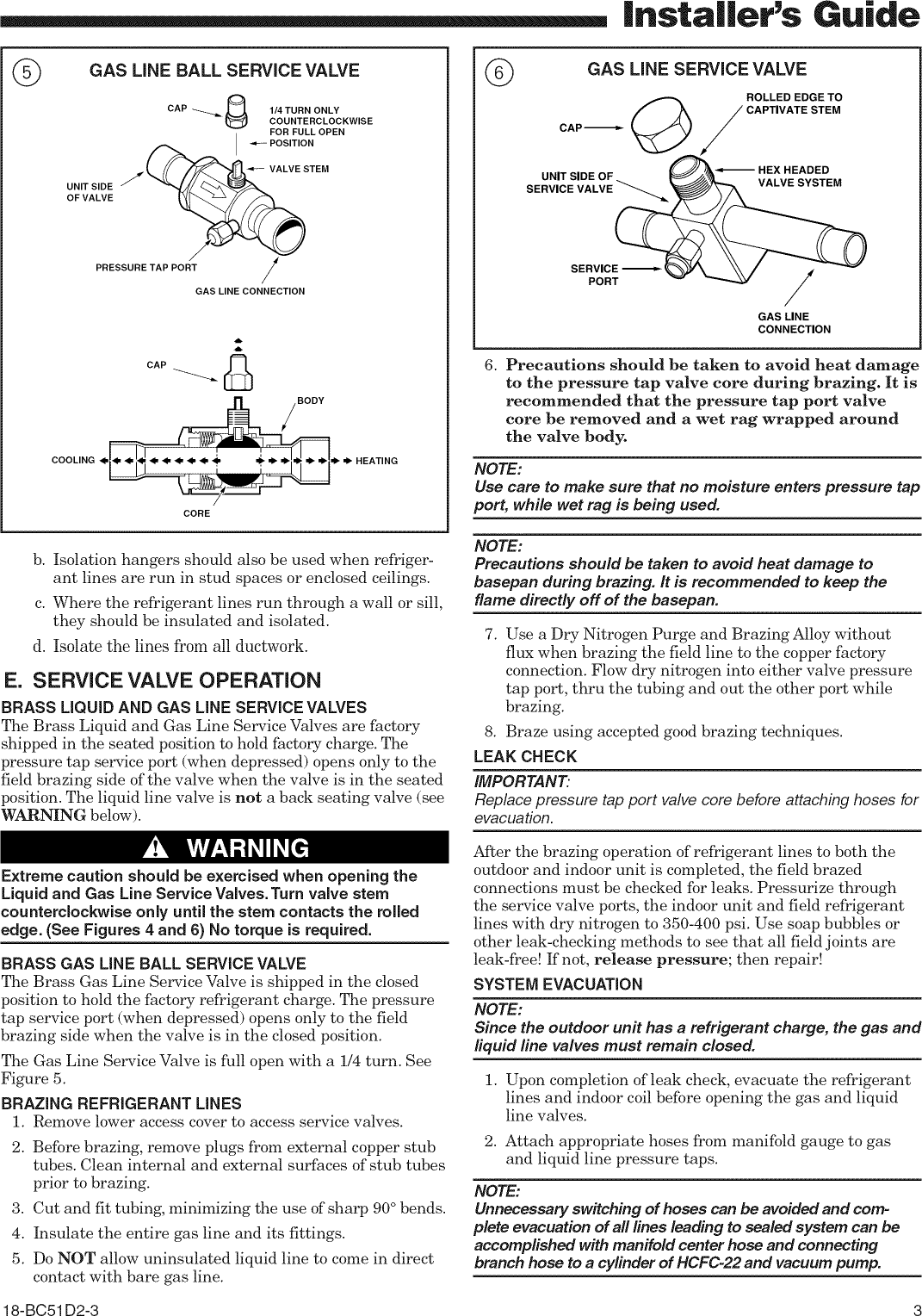 Page 3 of 8 - TRANE  Air Conditioner/heat Pump(outside Unit) Manual L0905065