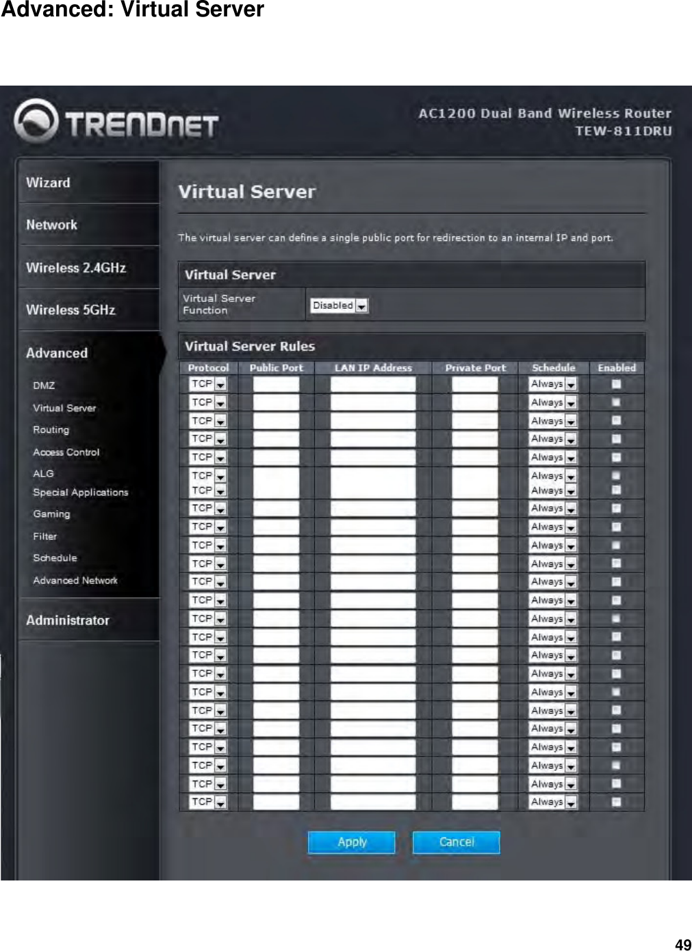49 Advanced: Virtual Server    