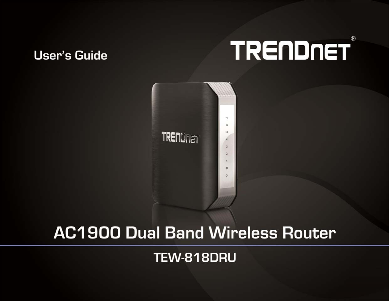              TRENDnet User’s Guide Cover Page  