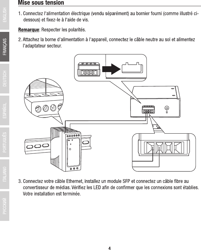 Page 6 of 9 - TRENDnet French_TI-F11SFPTI-TI-PF11SFP-TI-UF11SFP(V1.0R)_073021 French TI-F11SFPTI-TI-PF11SFP-TI-UF11SFP(V1.0R) 073021