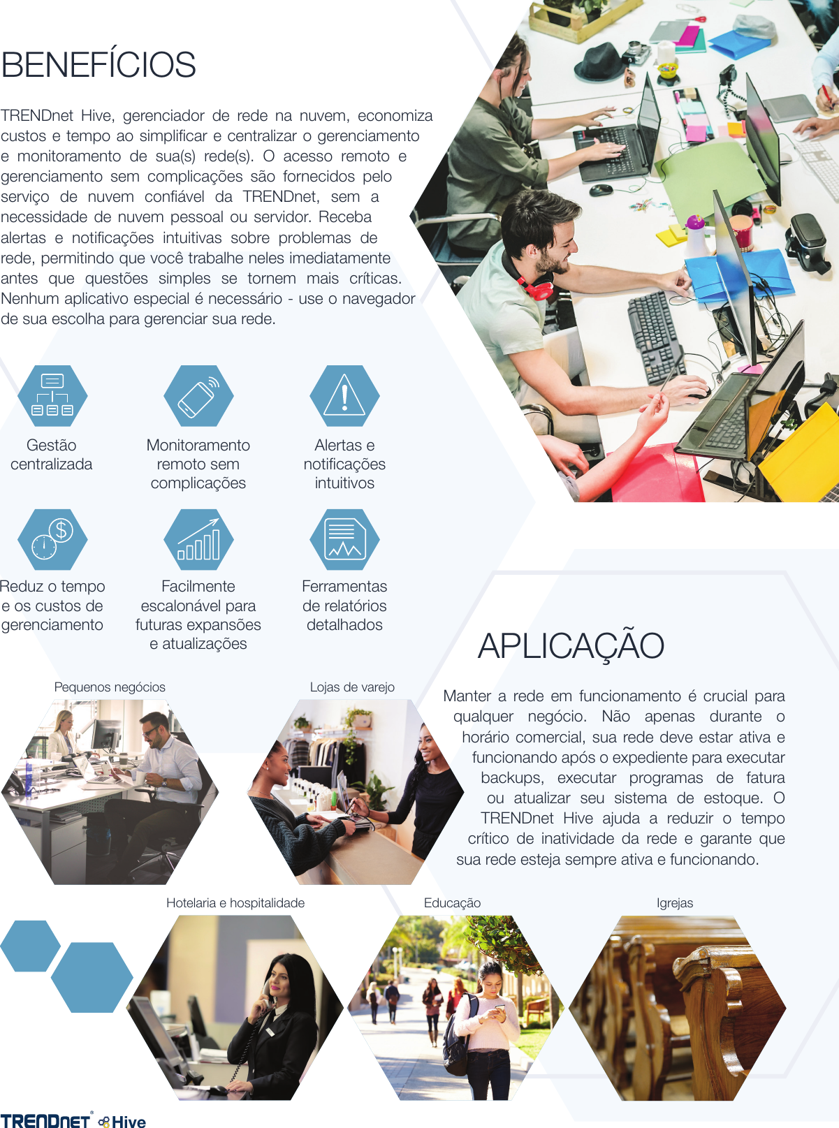 Page 2 of 4 - TRENDnet  Hive Cloud Manager Pamphlet PT