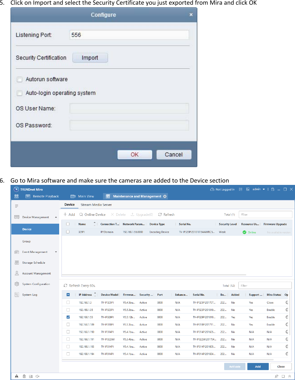 Page 2 of 7 - TRENDnet - Mira Stream Media Serverx Server
