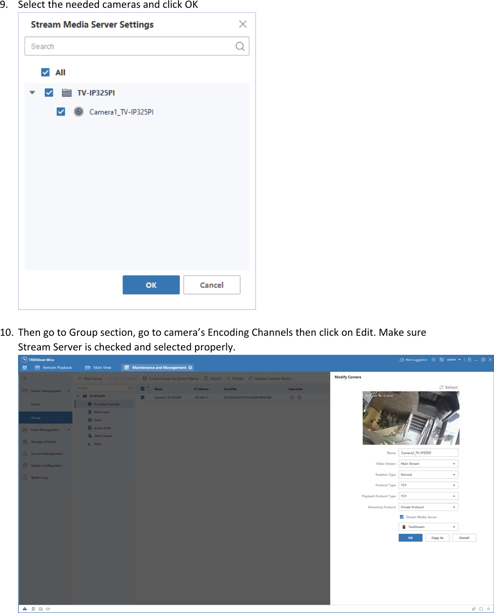 Page 4 of 7 - TRENDnet - Mira Stream Media Serverx Server