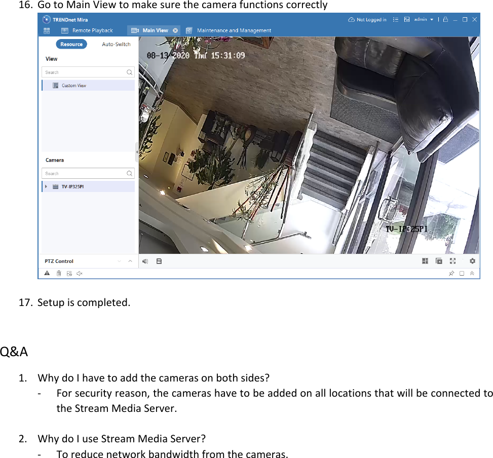 Page 7 of 7 - TRENDnet - Mira Stream Media Serverx Server