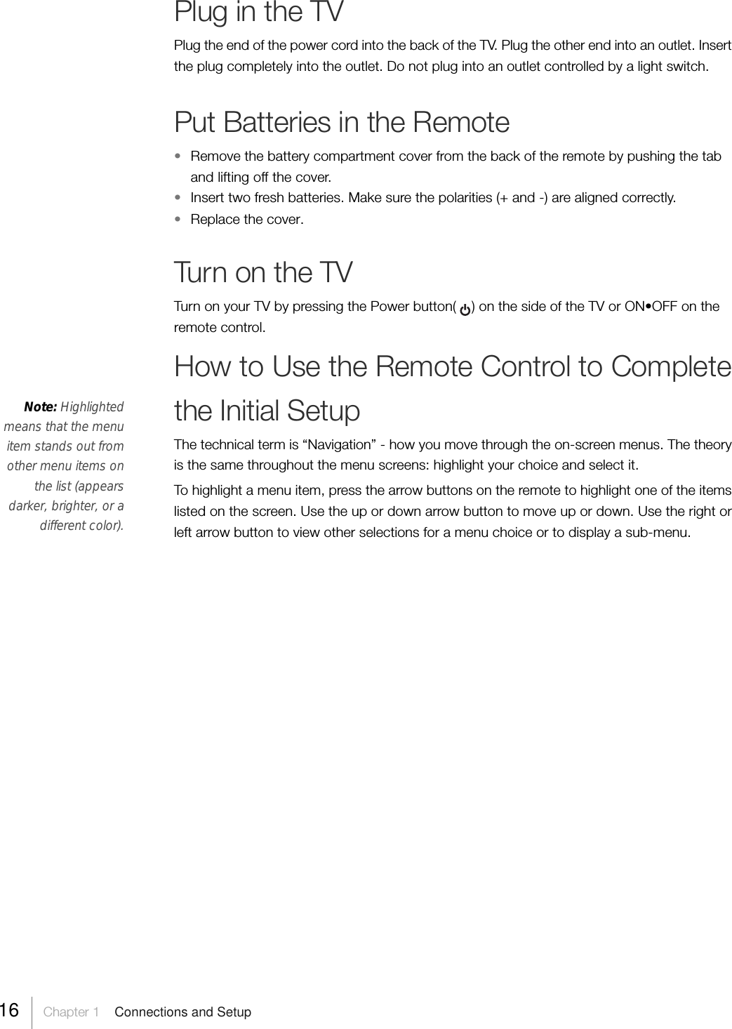 Page 16 of TTE Technology L52FHD38 LCD TV User Manual