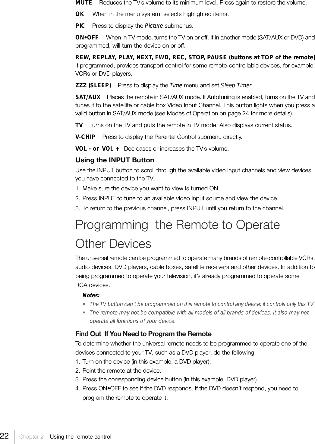 Page 22 of TTE Technology L52FHD38 LCD TV User Manual