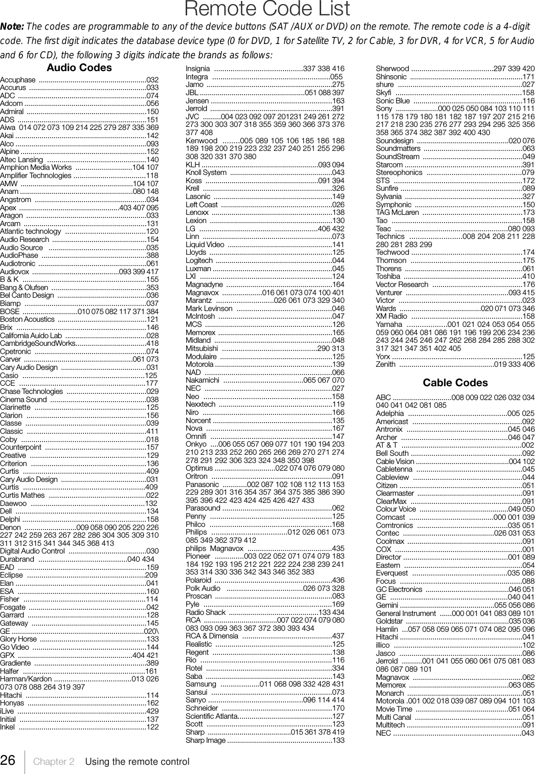 Page 26 of TTE Technology L52FHD38 LCD TV User Manual