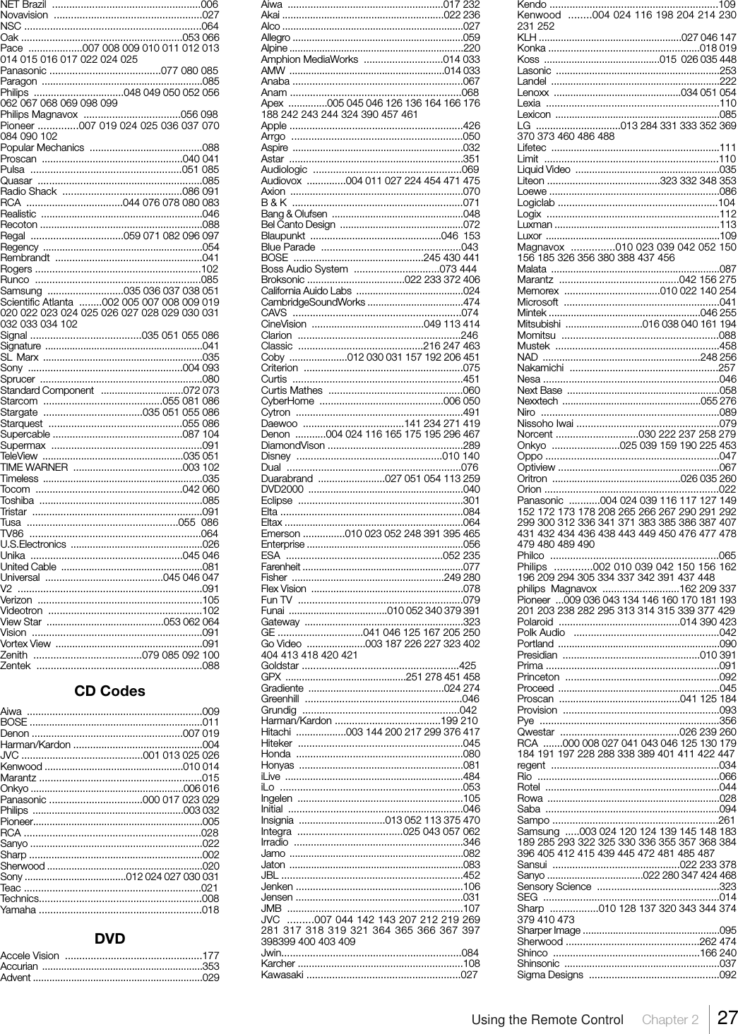 Page 27 of TTE Technology L52FHD38 LCD TV User Manual