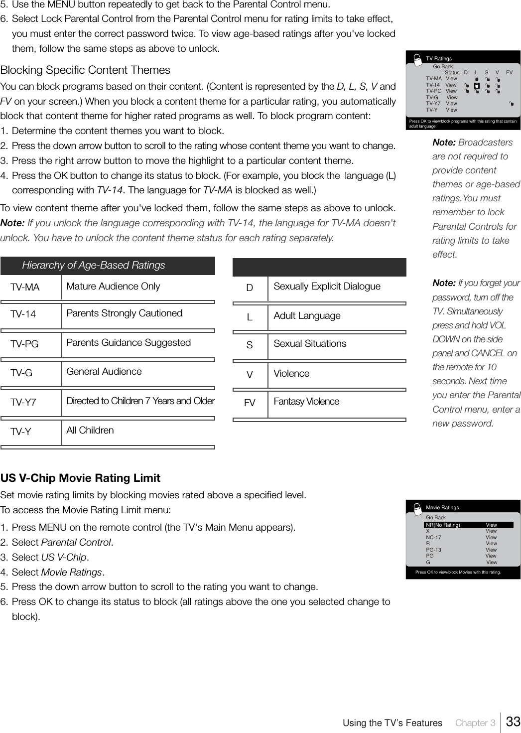 Page 33 of TTE Technology L52FHD38 LCD TV User Manual