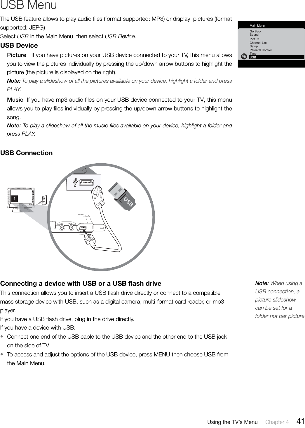 Page 41 of TTE Technology L52FHD38 LCD TV User Manual