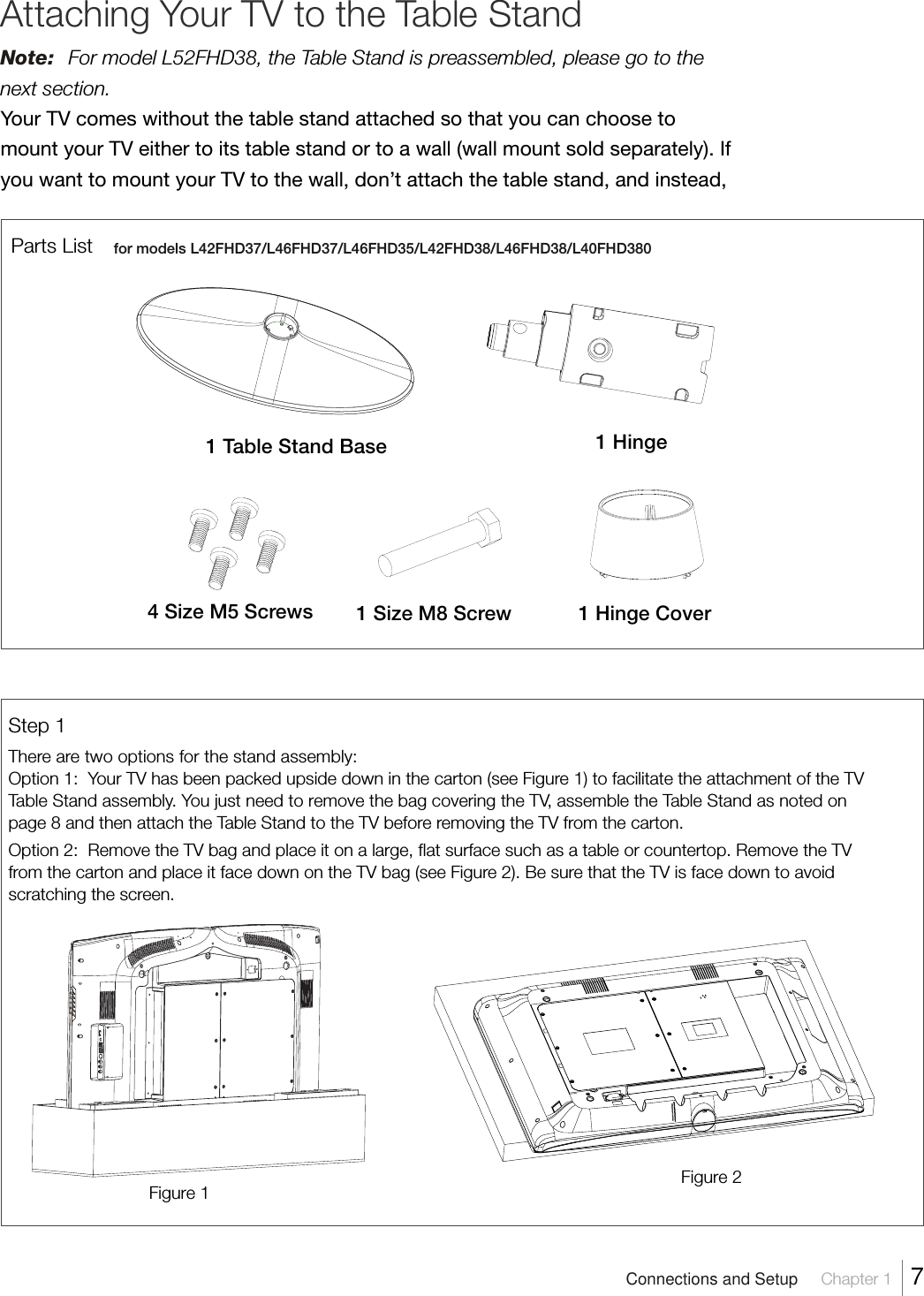 Page 7 of TTE Technology L52FHD38 LCD TV User Manual