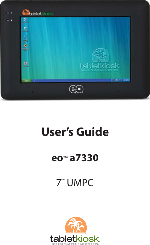 User’s Guideeo™ a7330       7¨ UMPC