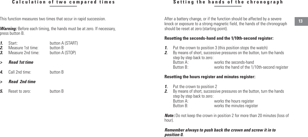 Page 6 of 7 - Tag-Heuer Tag-Heuer-Formula-1-Cah1110-Bt0714-Users-Manual- Instr. 1/10th EI2220  Tag-heuer-formula-1-cah1110-bt0714-users-manual