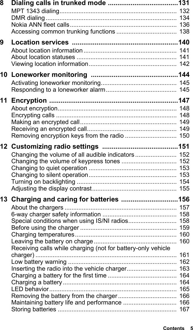 Page 5 of Tait TPDB1C Portable Transceiver User Manual TP9300 User        s Guide
