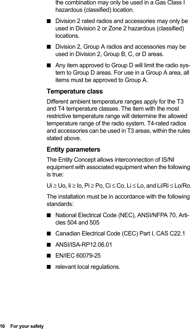 Page 16 of Tait TPDH7B Portable Transceiver User Manual TP9400 User        s Guide