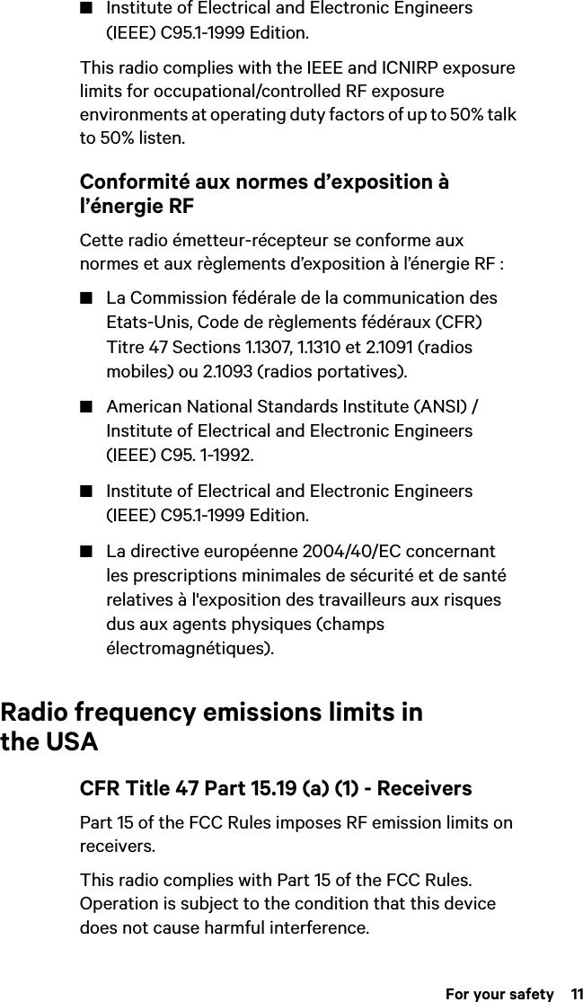 Page 11 of Tait TPDK5A Handheld Portable Transceiver User Manual TP9300 User        s Guide