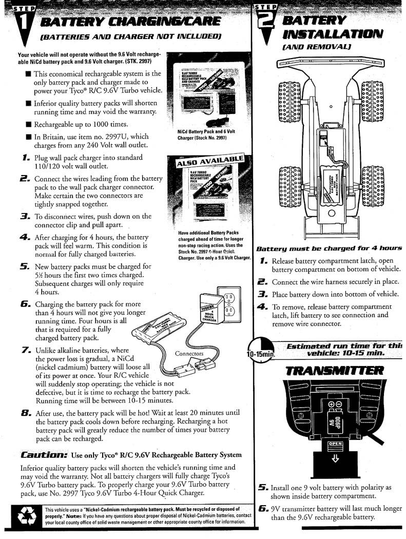 Toy R/C Transmitter User Manual
