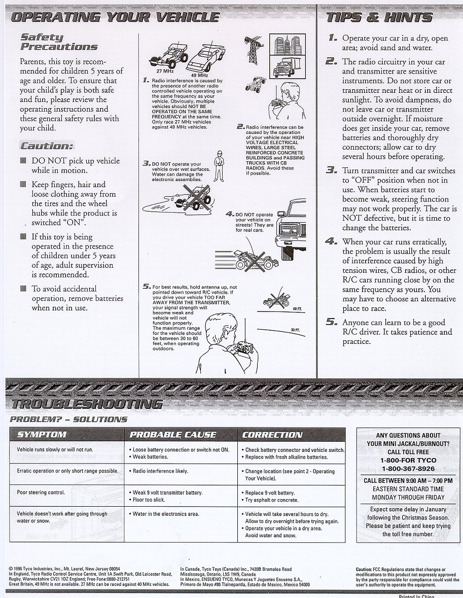 R/C Receiver - The Typhoon User Manual