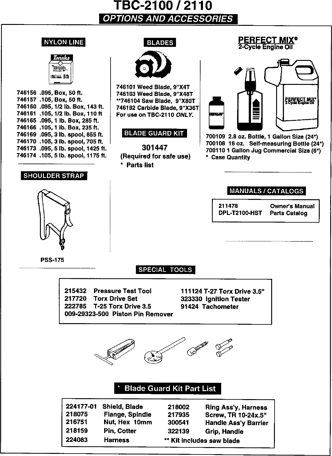 Tanaka Tbc 2100 Users Manual