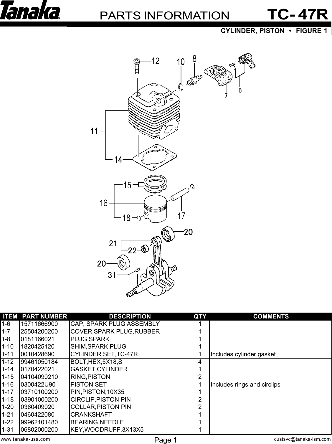 Page 2 of 10 - Tanaka Tanaka-Tc-47R-Users-Manual-  Tanaka-tc-47r-users-manual