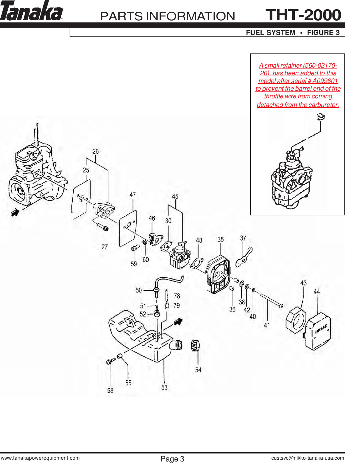 Page 4 of 12 - Tanaka Tanaka-Tht-2000-Users-Manual-  Tanaka-tht-2000-users-manual