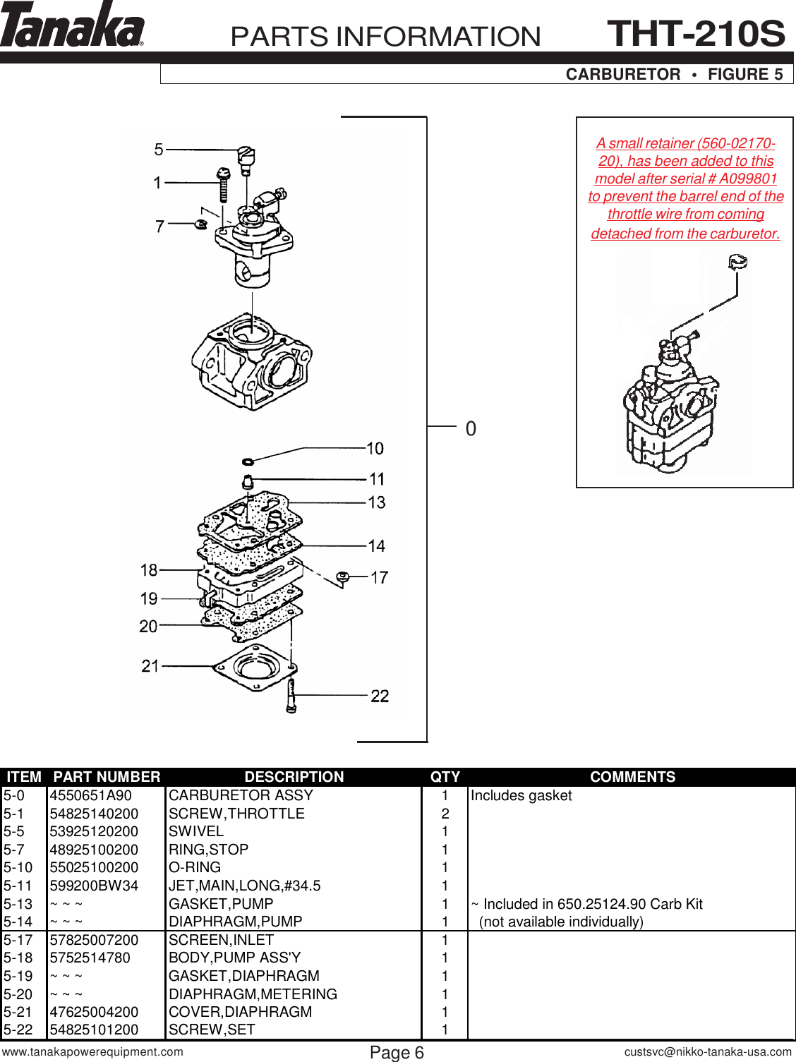 Page 7 of 12 - Tanaka Tanaka-Tht-210S-Users-Manual-  Tanaka-tht-210s-users-manual