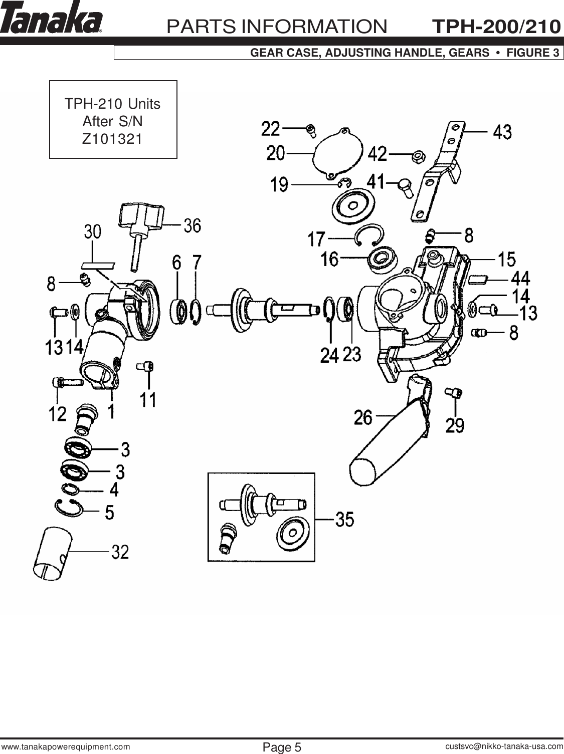 Page 6 of 10 - Tanaka Tanaka-Tph-210-200-Users-Manual- TPH-200-210dpl Tanaka-tph-210-200-users-manual