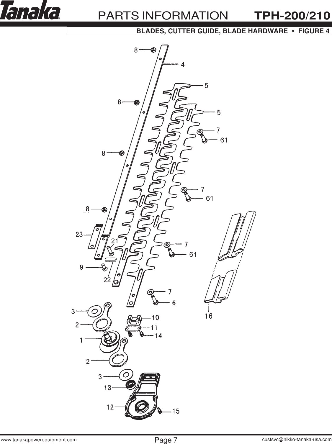 Page 8 of 10 - Tanaka Tanaka-Tph-210-200-Users-Manual- TPH-200-210dpl Tanaka-tph-210-200-users-manual