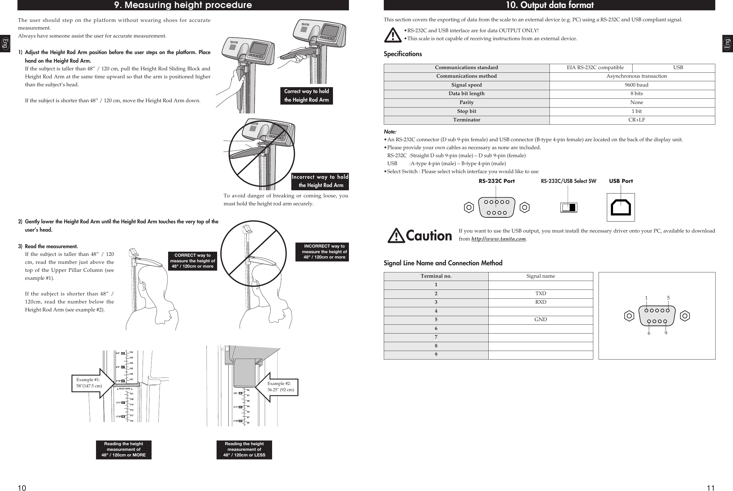 Page 6 of 8 - Tanita Tanita-Ph-740-Owner-S-Manual PH740_01GB0311Fin