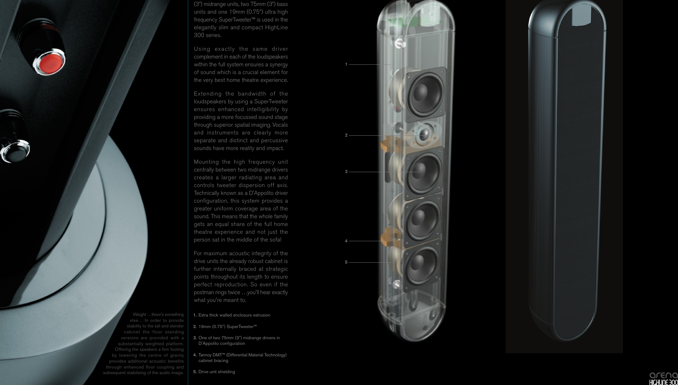Page 3 of 8 - Tannoy HighLine 300 User Manual  To The Ebdbc202-6fb6-4b9c-ac37-d10afecc5d56