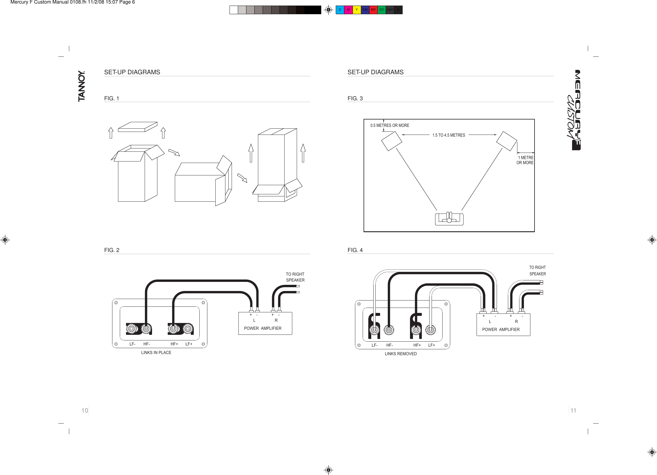 Page 6 of 9 - Tannoy Mercury F Custom User Manual  To The 75ee08a1-eb0e-4e90-91e4-aa62a83cd88e