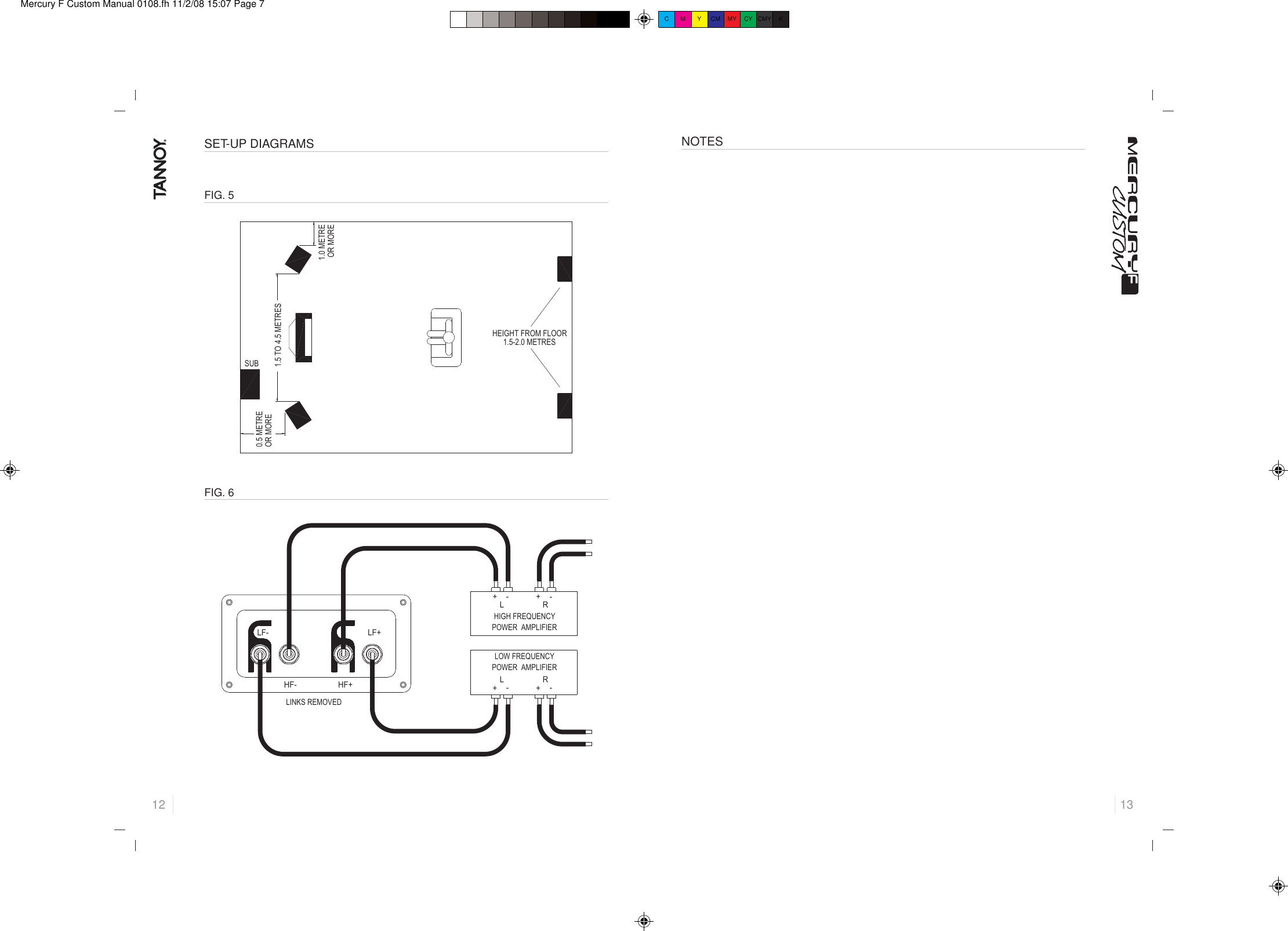 Page 7 of 9 - Tannoy Mercury F Custom User Manual  To The 75ee08a1-eb0e-4e90-91e4-aa62a83cd88e