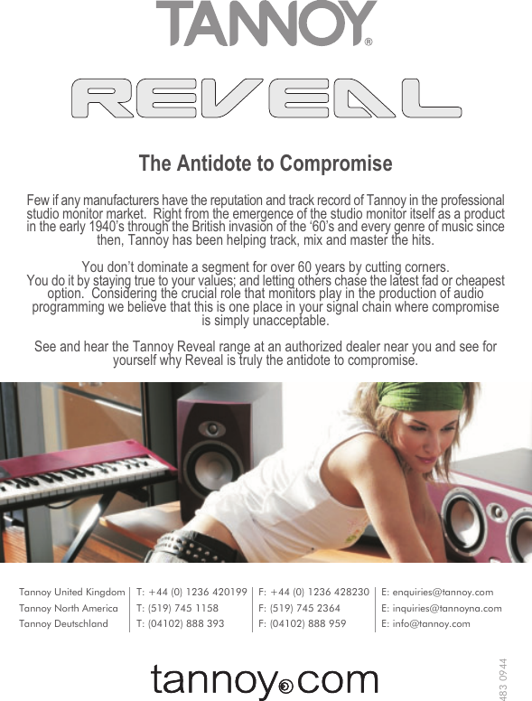 Page 12 of 12 - Tannoy TS12  User Manual To The C1e1202e-53f6-4851-aed6-acd7f3484139