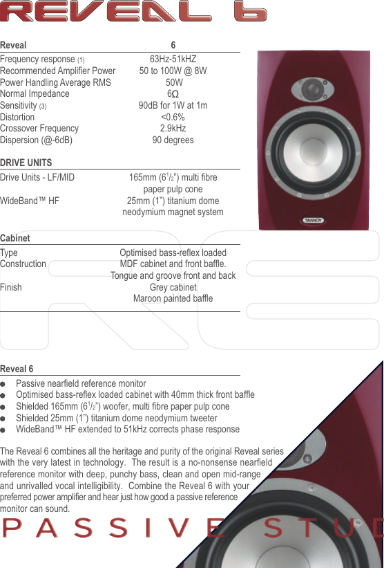 Page 5 of 12 - Tannoy TS12  User Manual To The C1e1202e-53f6-4851-aed6-acd7f3484139