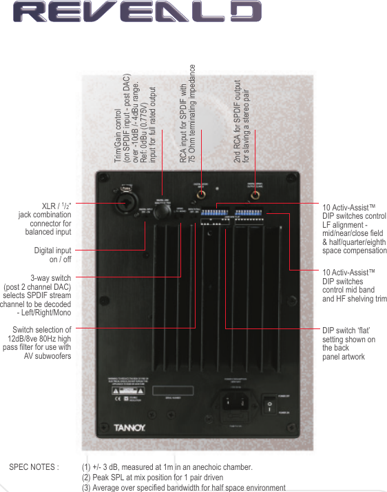 Page 7 of 12 - Tannoy TS12  User Manual To The C1e1202e-53f6-4851-aed6-acd7f3484139