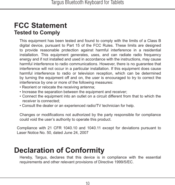 Page 7 of 7 - Targus N2953 User Manual  To The 6ea5fdbc-494d-452d-85a7-eed95616c202