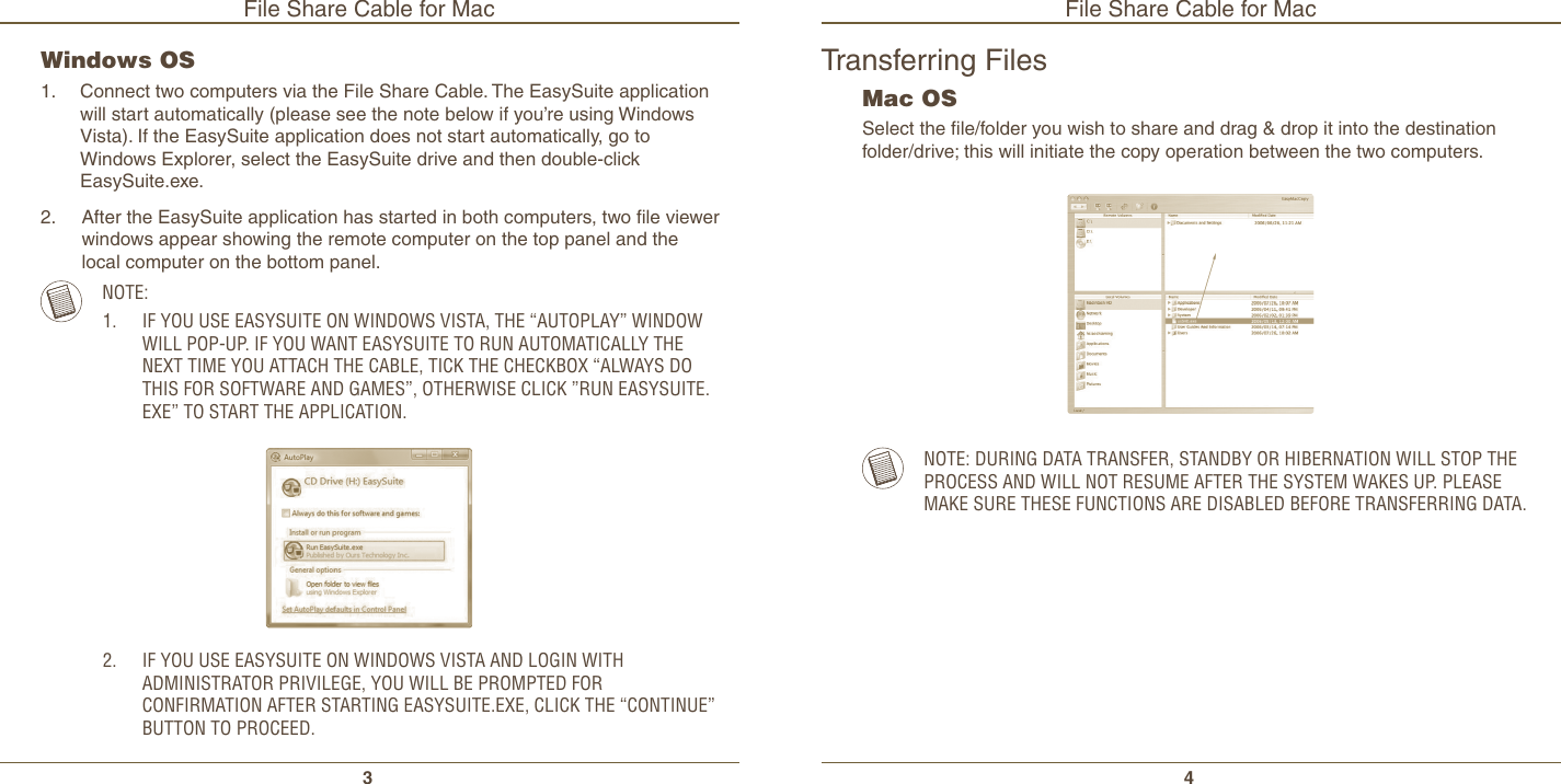 Page 3 of 6 - Targus Targus-File-Share-Cable-N2953-Users-Manual-  Targus-file-share-cable-n2953-users-manual