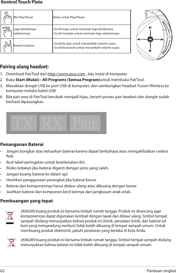 Page 18 of Tatung ROGSTRIXFWLD ROG Strix F-WL Dongle User Manual ROG Strix F WL Dongle  UserMan Part 3