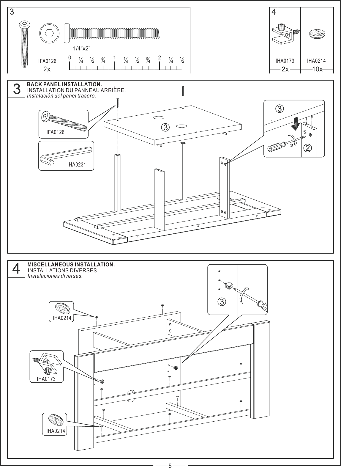 Page 5 of 6 - Tech-Craft Tech-Craft-Md57-Users-Manual- 57-1R4 Tech-craft-md57-users-manual