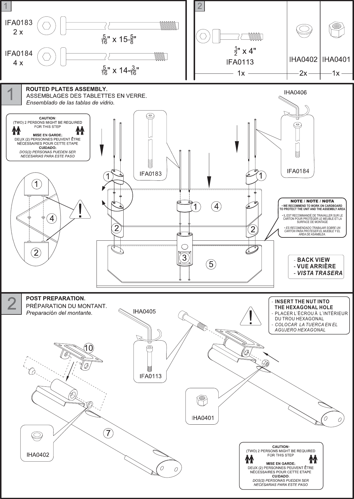 Page 3 of 6 - Tech-Craft Tech-Craft-Trk50B-Users-Manual- TRK50-1  Tech-craft-trk50b-users-manual