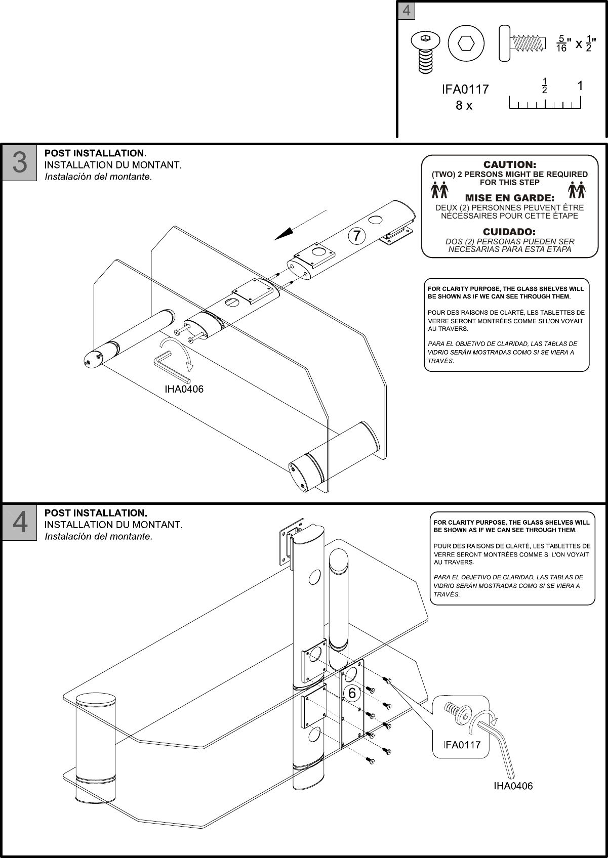 Page 4 of 6 - Tech-Craft Tech-Craft-Trk50B-Users-Manual- TRK50-1  Tech-craft-trk50b-users-manual