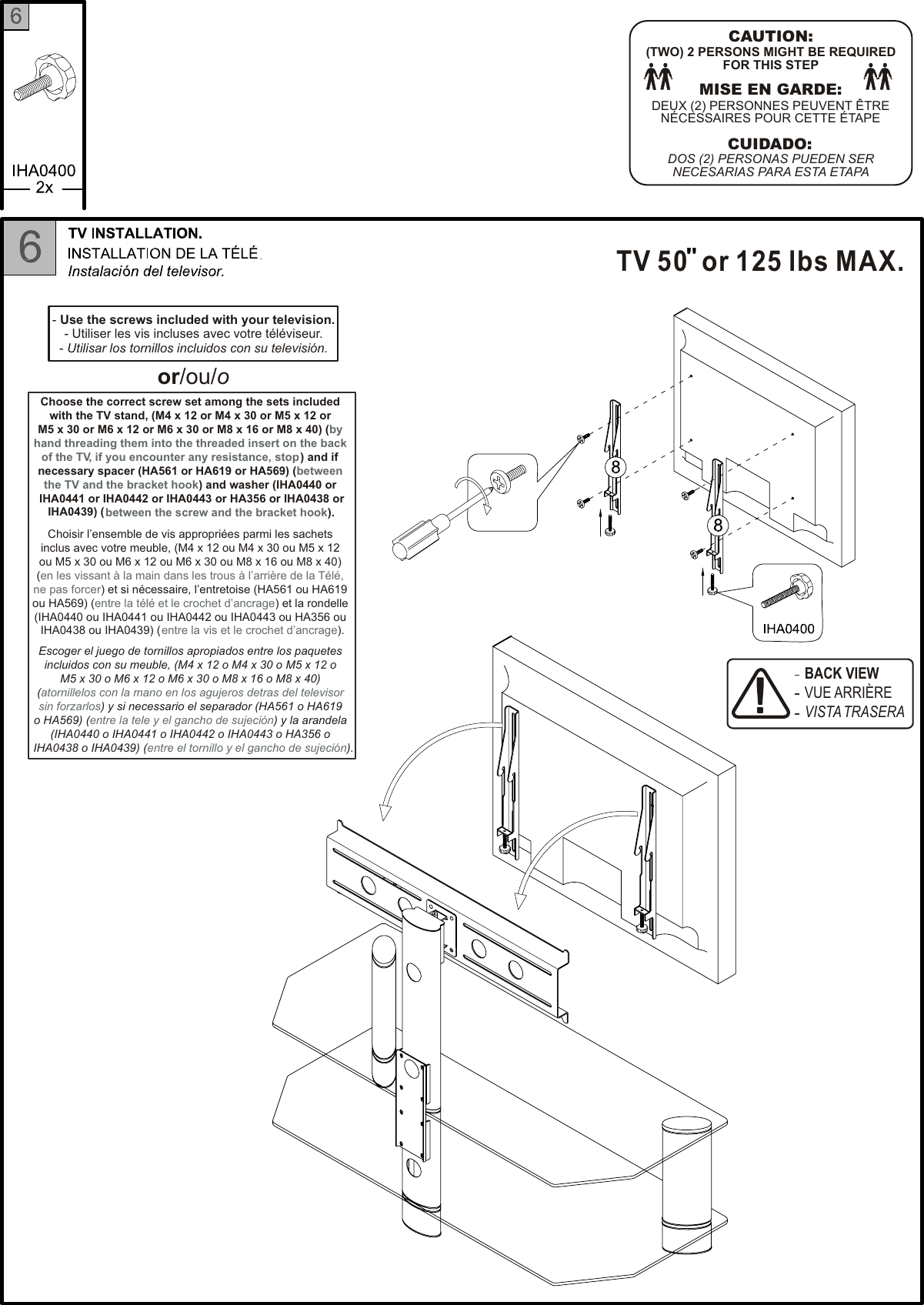 Page 6 of 6 - Tech-Craft Tech-Craft-Trk50B-Users-Manual- TRK50-1  Tech-craft-trk50b-users-manual