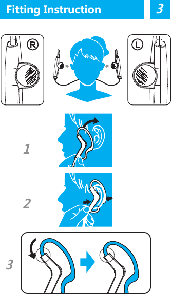 1233Fitting Instruction    1. Manual                                   2.  Wireless Bluetooth headphone    3. Micro USB charging cableBefore using the products,please read the following instructions carefully and preserve for recording.