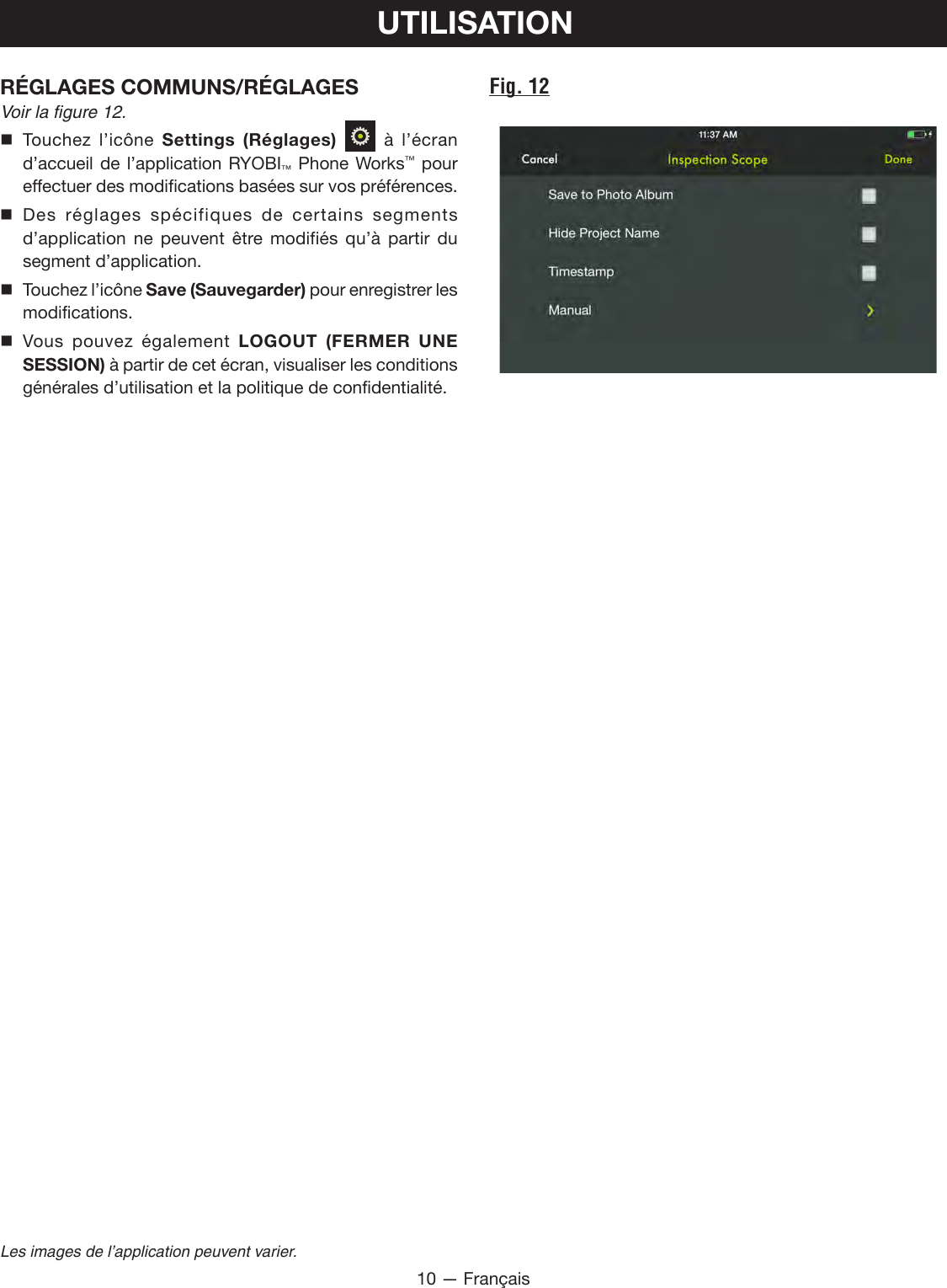 Page 20 of Techtronic Cordless GP ES51A INSPECTION SCOPE User Manual