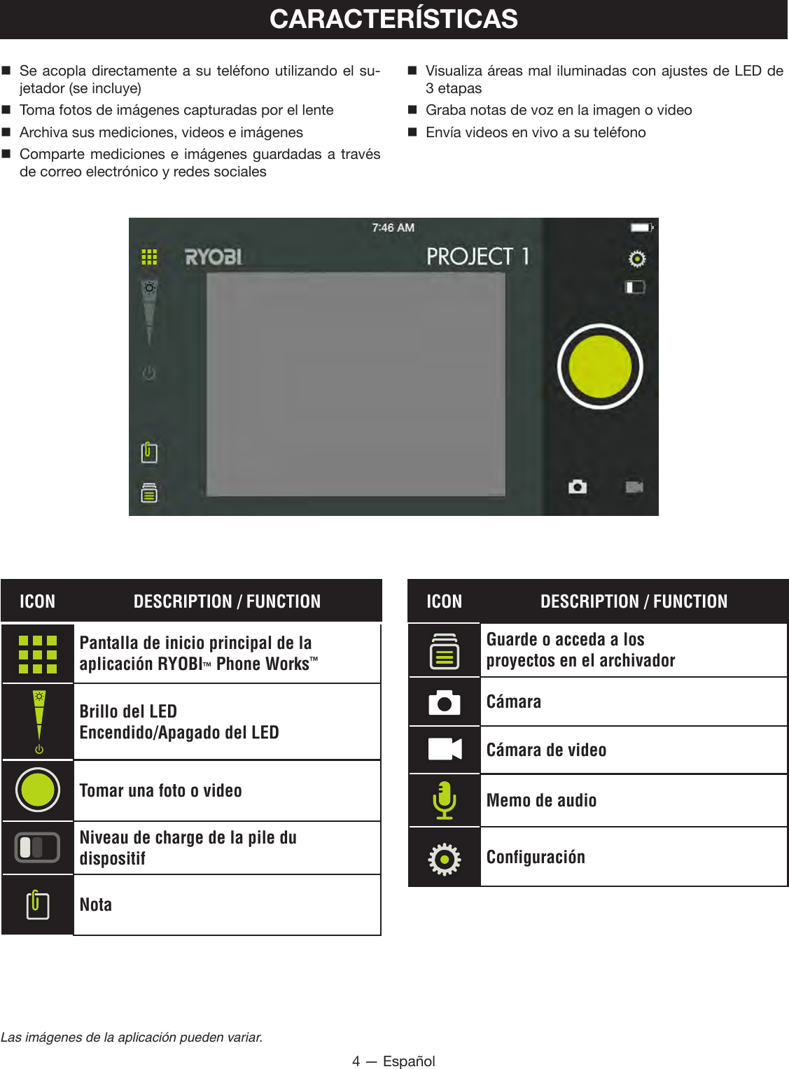 Page 25 of Techtronic Cordless GP ES51A INSPECTION SCOPE User Manual